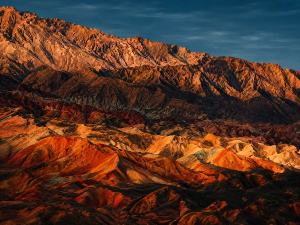 Zhangye Rainbow Mountains